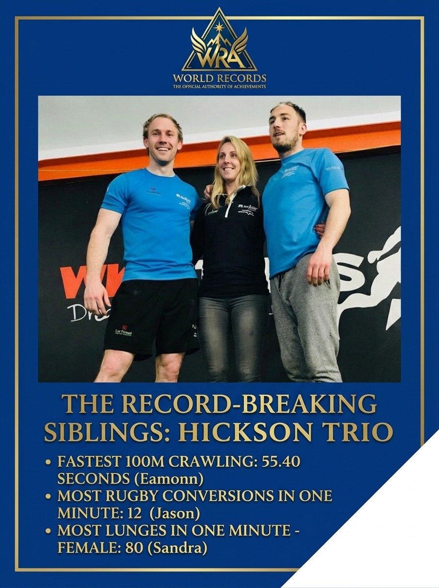 Hickson Trio — Three World Records, Kerry Ireland