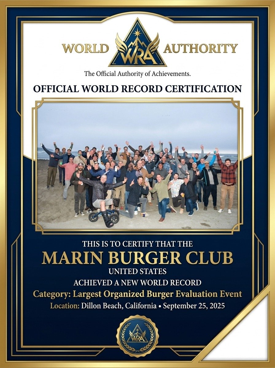 Largest Organized Burger Evaluation Event