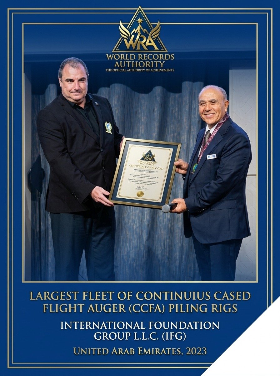 Largest Fleet of CCFA Piling Rigs (2023)