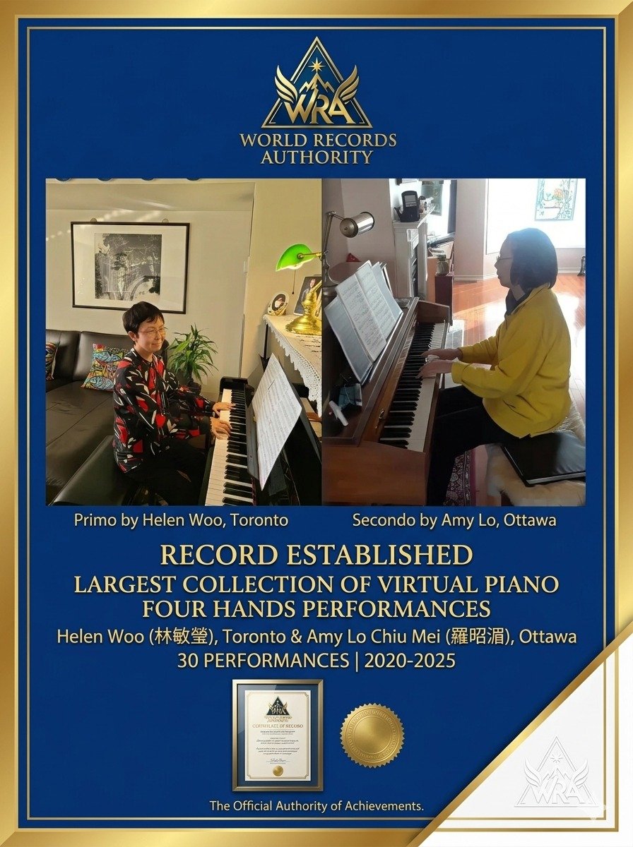 Largest Collection of Virtual Piano Four Hands Performances