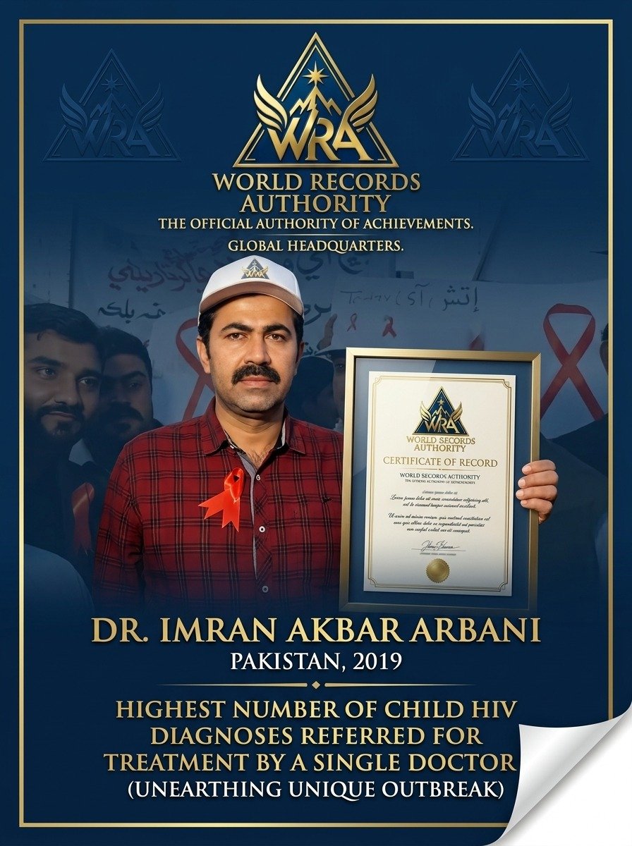 Highest Number of Child HIV Diagnoses Referred for Treatment by a Single Doctor