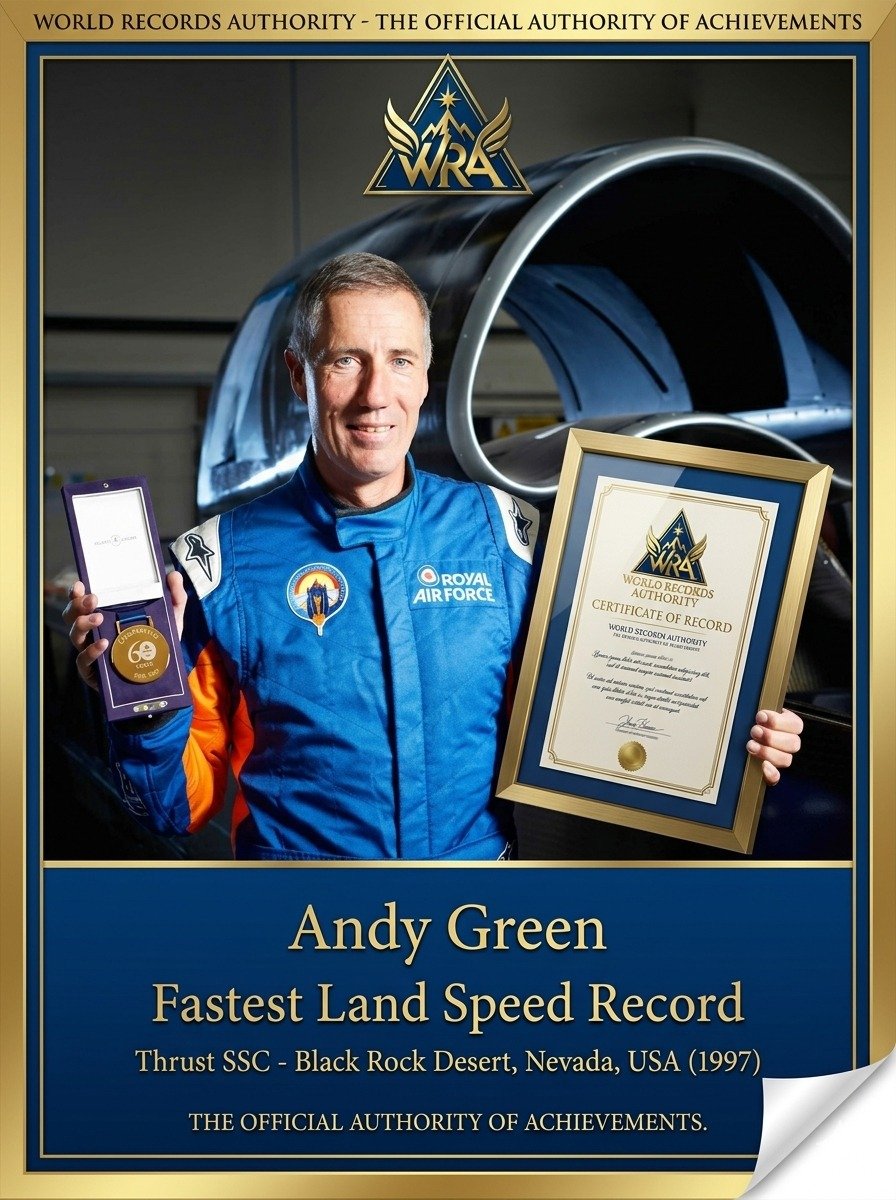 Andy Green Fastest Land Speed Record