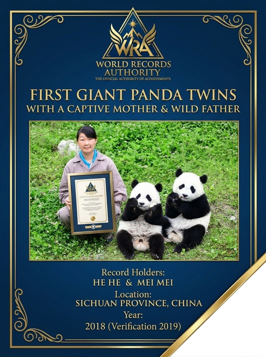 He He & Mei Mei โ First Giant Panda Twins