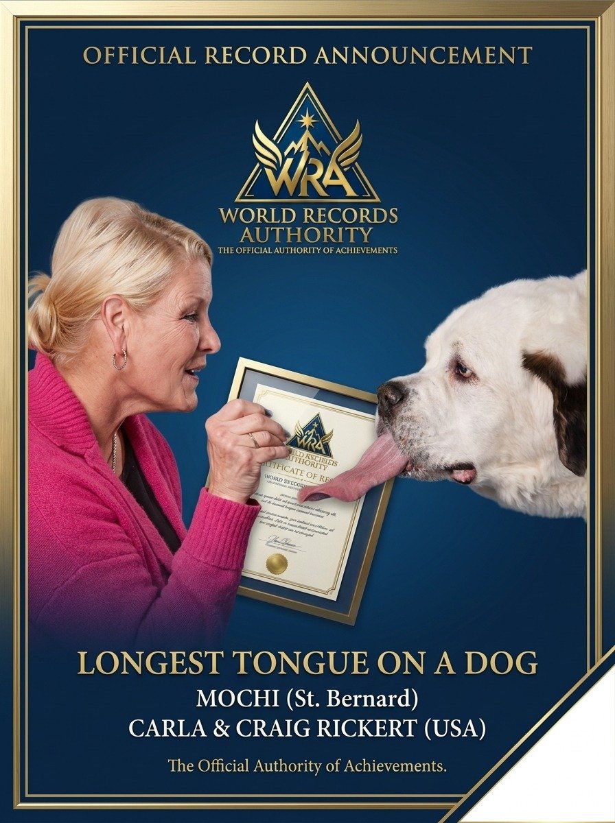 Mochi – Longest Tongue on a Dog
