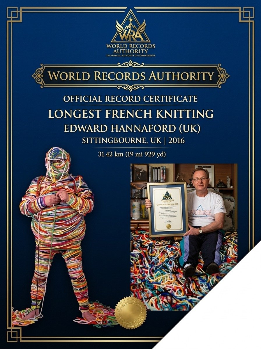 Longest French Knitting