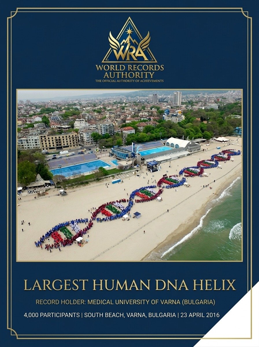 Largest Human DNA Helix