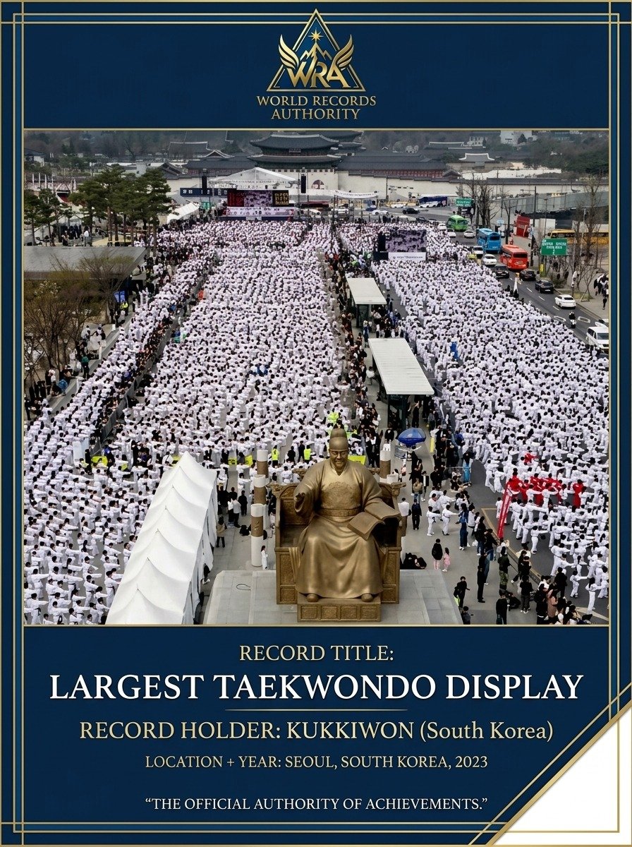 Largest Taekwondo Display
