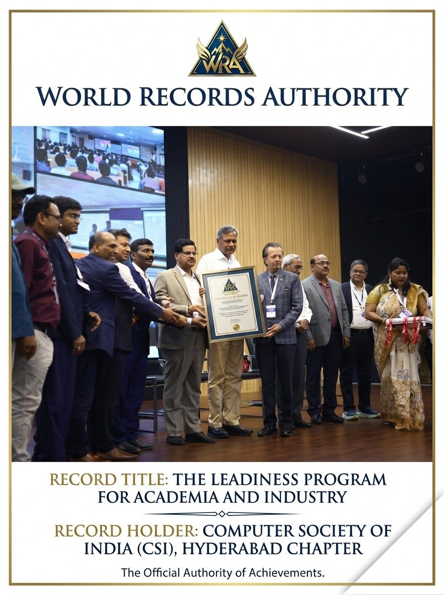 CSI Hyderabad Largest AI Readiness Program