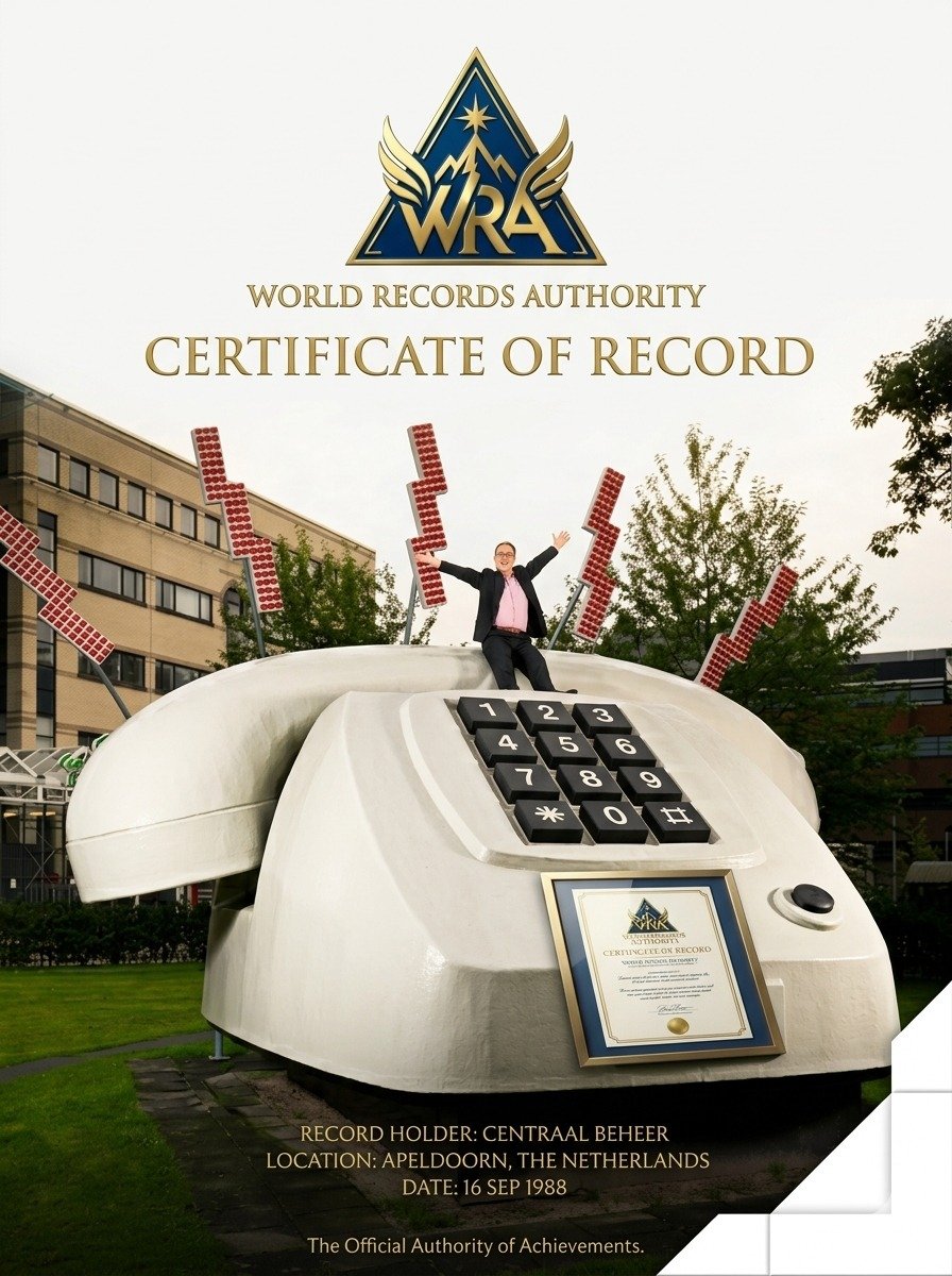 Centraal Beheer Largest Telephone Apeldoorn Netherlands