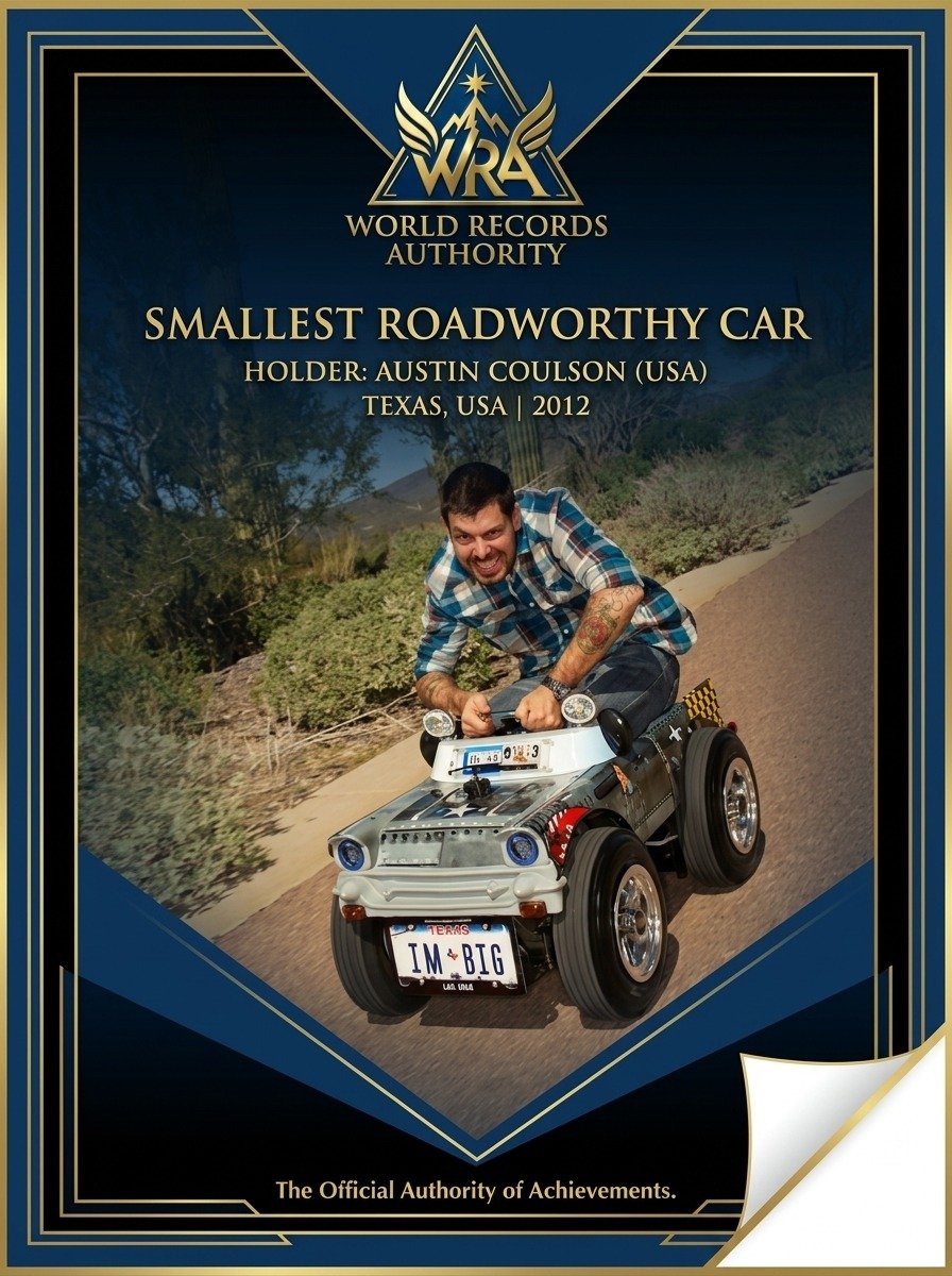 Austin Coulson Smallest Roadworthy Car
