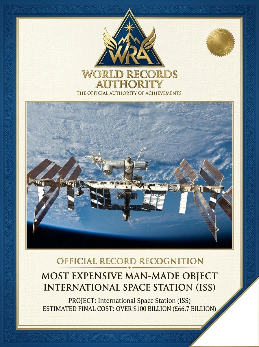 International Space Station Most Expensive Man-Made Object