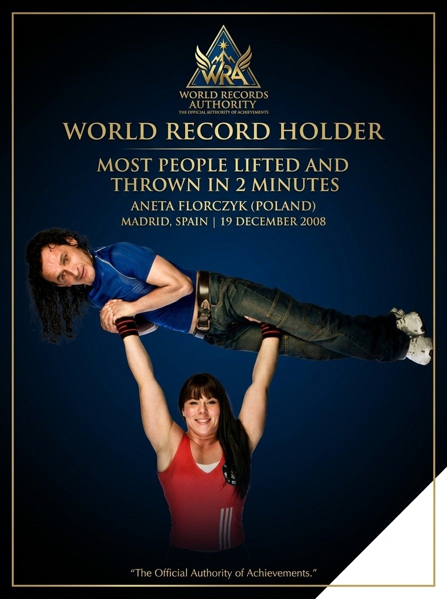 Aneta Florczyk Most People Lifted and Thrown in 2 Minutes