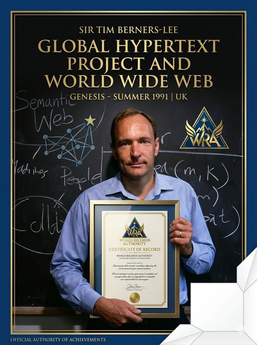 Sir Tim Berners-Lee – World Wide Web