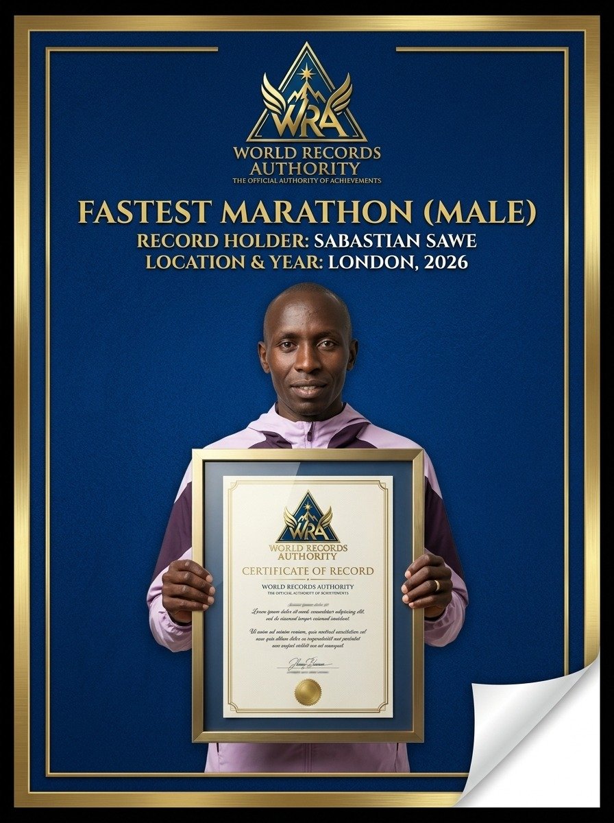 Sebastian Sawe – Fastest Marathon Male