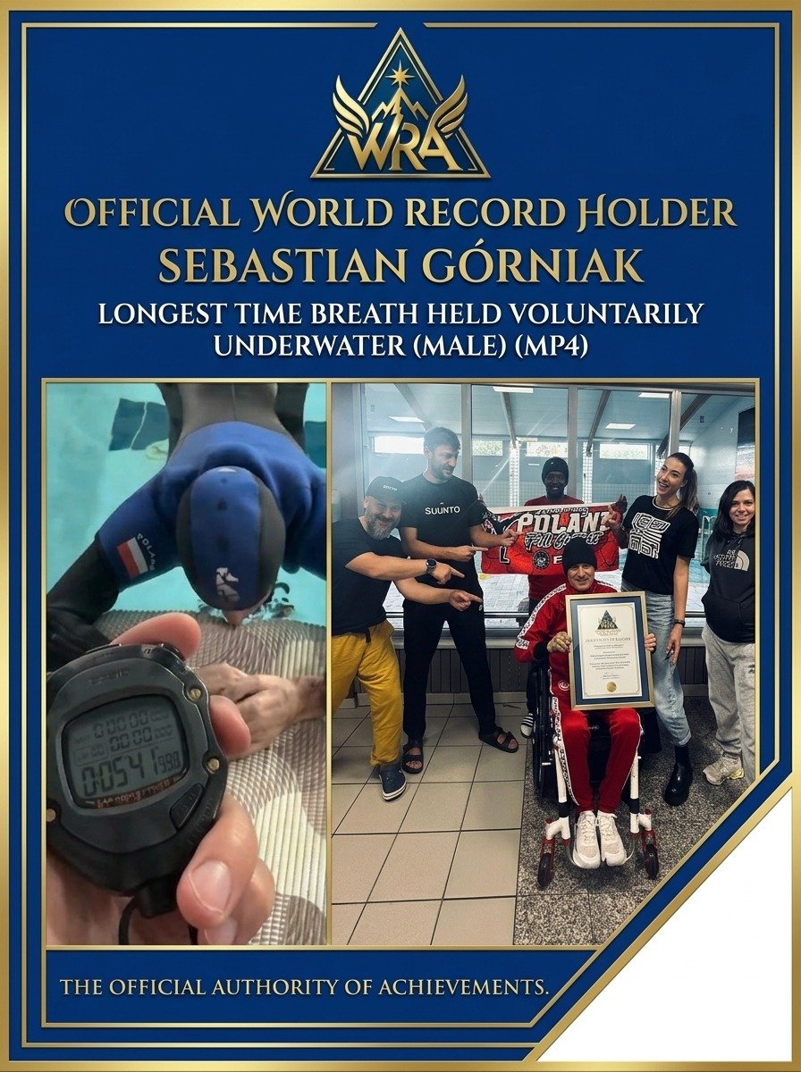 Sebastian Górniak breath hold