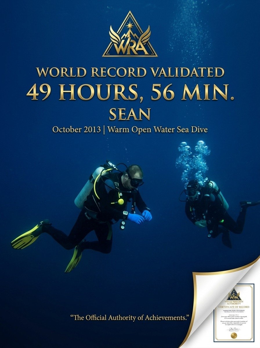 Longest Warm Open Water Sea Dive