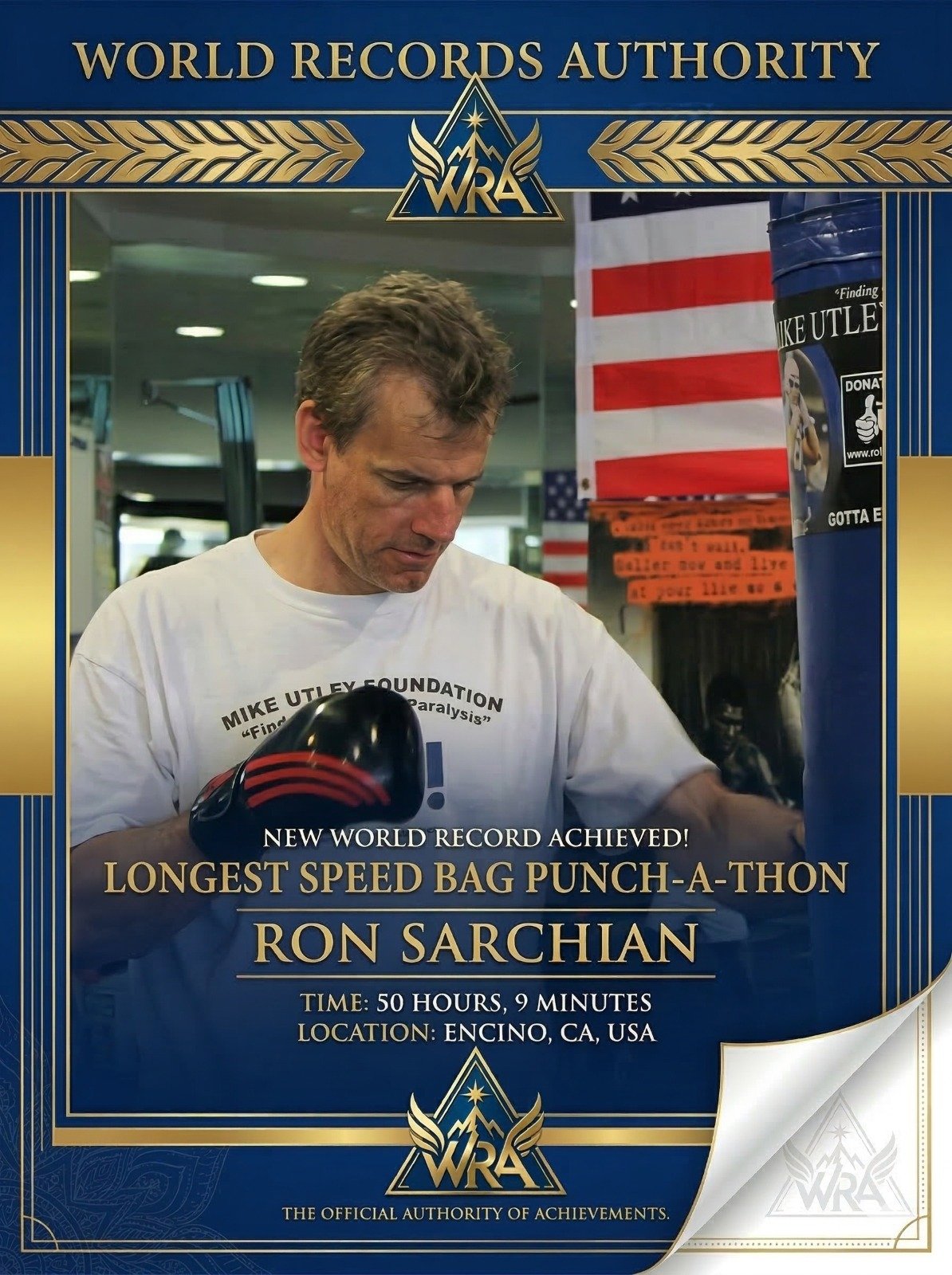 Longest Speed Bag Punch-A-Thon